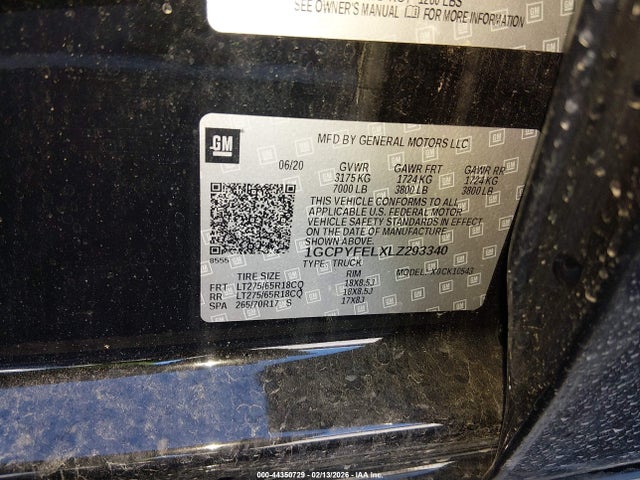 Chevrolet Silverado 1500 4wd  Short Bed Lt Trail Boss