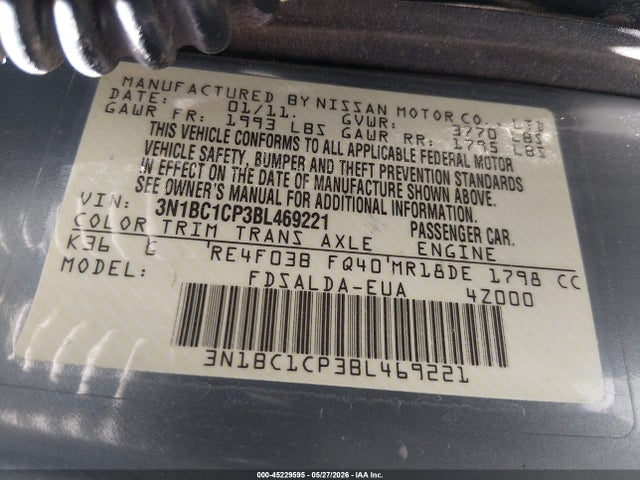 Nissan Versa 1.8s