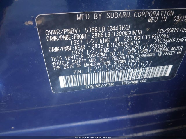 Subaru Forester Sport Hybrid
