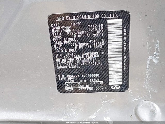 INFINITI Qx Luxe Awd