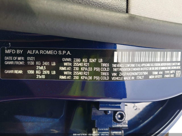 Alfa Romeo Stelvio Ti Awd