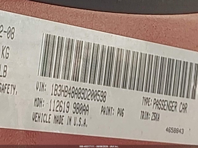 Dodge Caliber Sxt