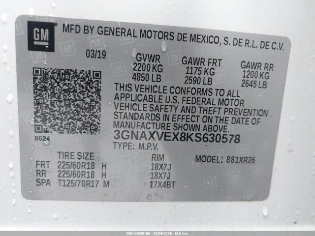 Chevrolet Equinox Lt