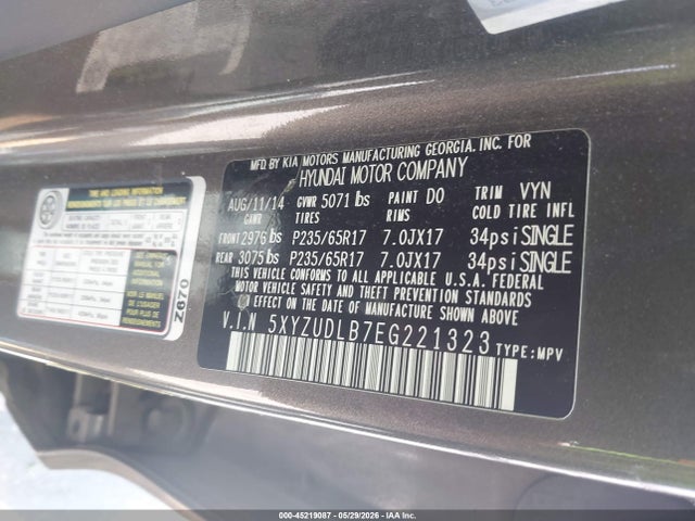 Hyundai SANTA FE 2.4l