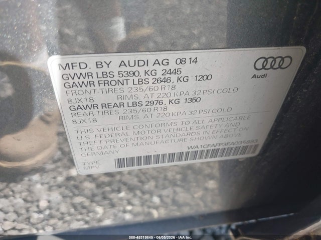 Audi Q5 2.0t Premium