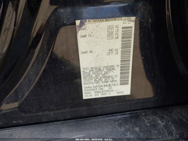 Nissan Altima 2.5 S