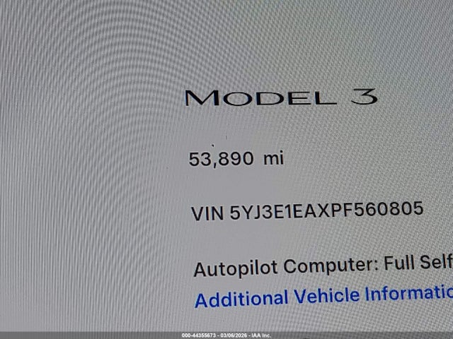 Tesla Model 3 Rear-wheel Drive