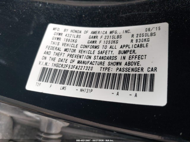 Honda Accord Sport