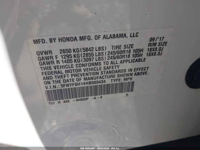 Honda Pilot Lx