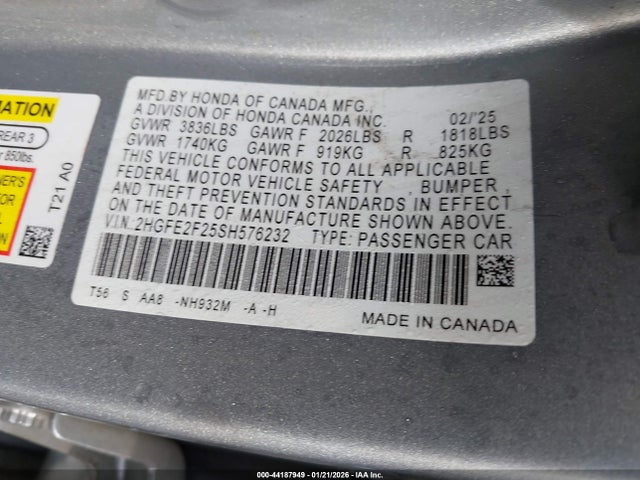 Honda Civic Lx