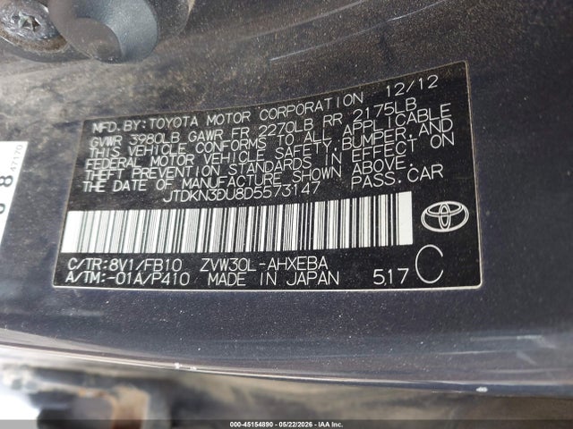Toyota Prius Three