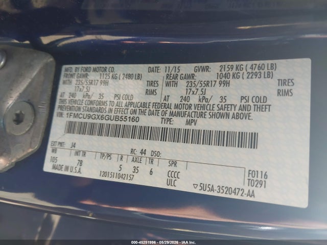 Ford Escape Se
