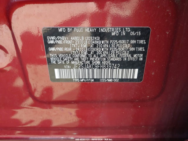 Subaru Forester 2.5i Limited