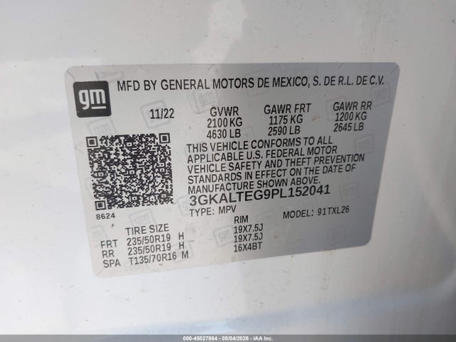 GMC Terrain Awd Sle