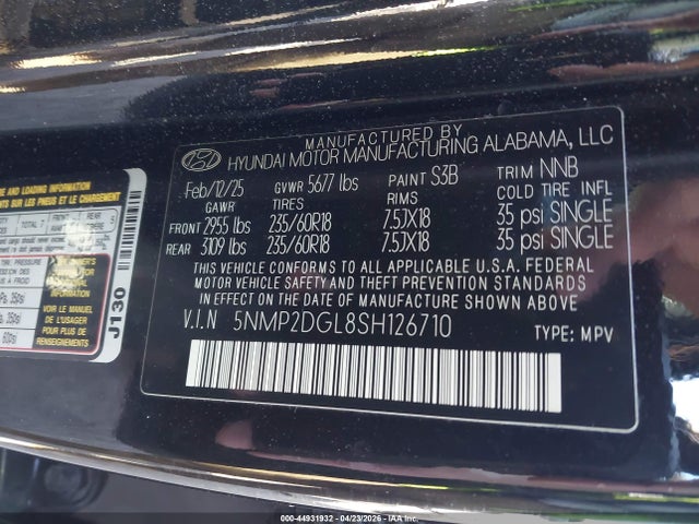 Hyundai SANTA FE Sel