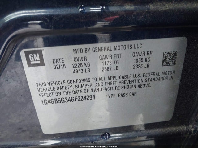 Buick LaCrosse Leather