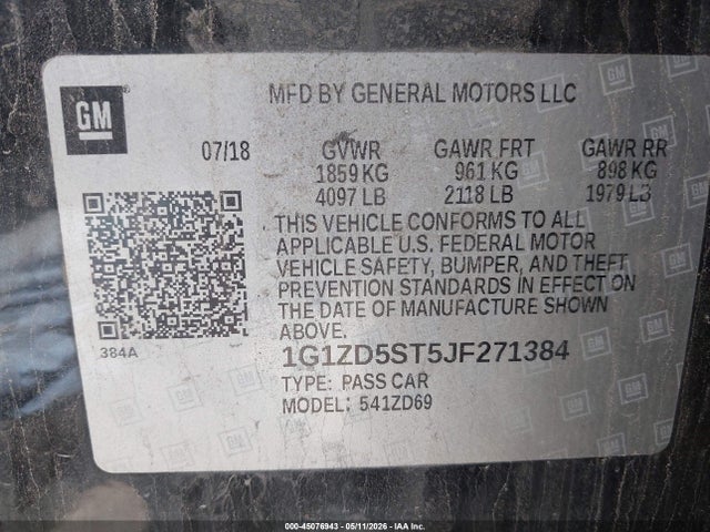 Chevrolet Malibu Lt