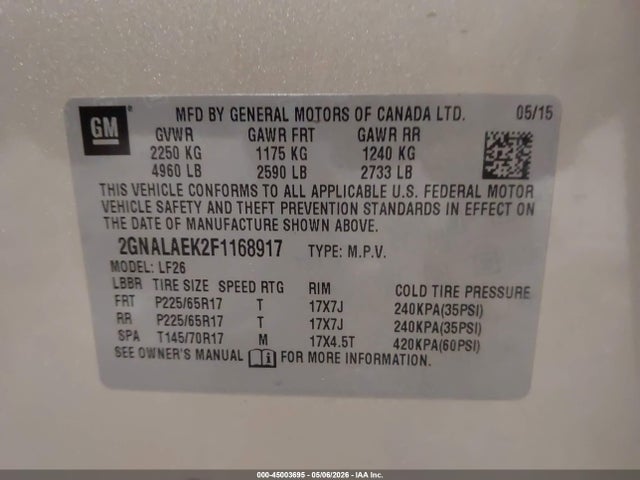 Chevrolet Equinox Ls