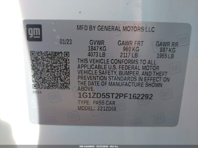 Chevrolet Malibu Fwd 1lt