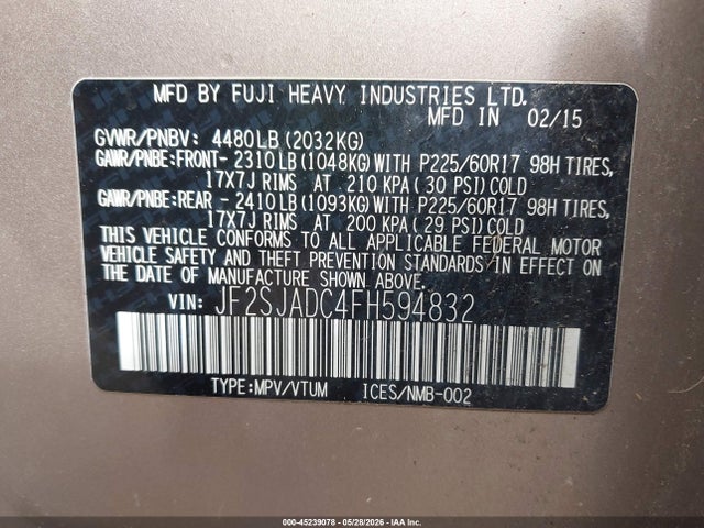 Subaru Forester 2.5i Premium