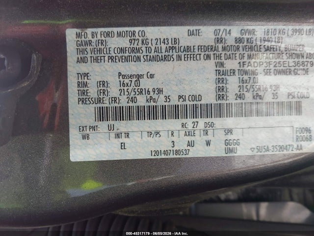 Ford Focus Se