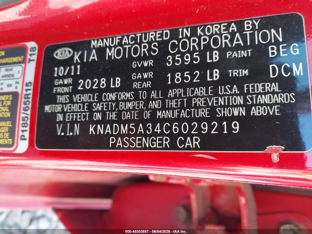 Kia Rio Lx