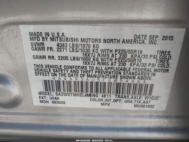 Mitsubishi Outlander Es