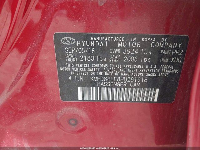 Hyundai ELANTRA Se
