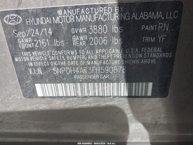 Hyundai ELANTRA Se