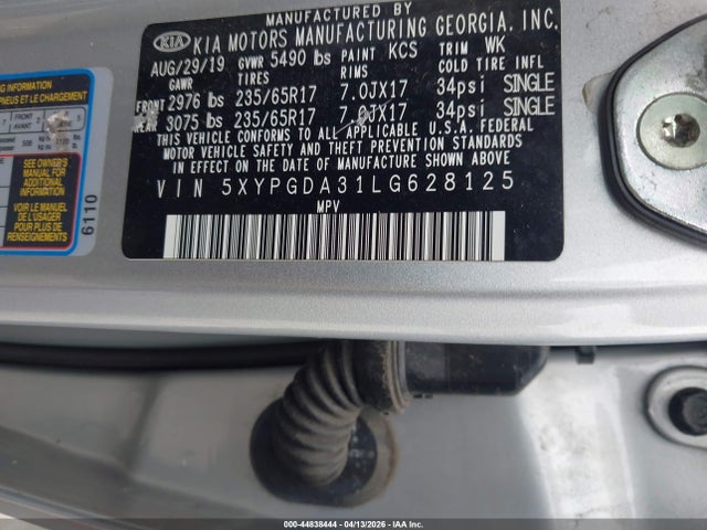 Kia Sorento 2.4l Lx