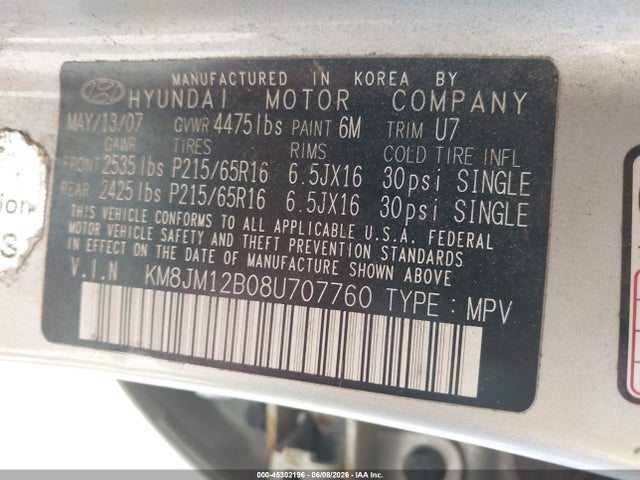 Hyundai TUCSON Gls