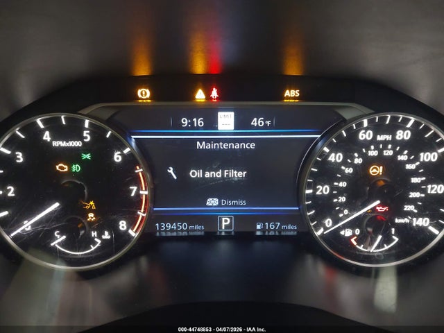 Nissan Altima Sl Fwd