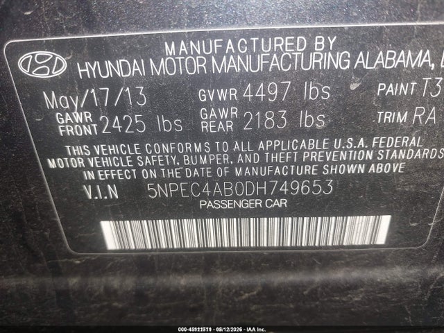 Hyundai SONATA Se 2.0t
