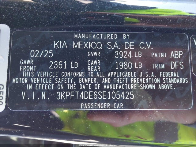 Kia K4 Lxs
