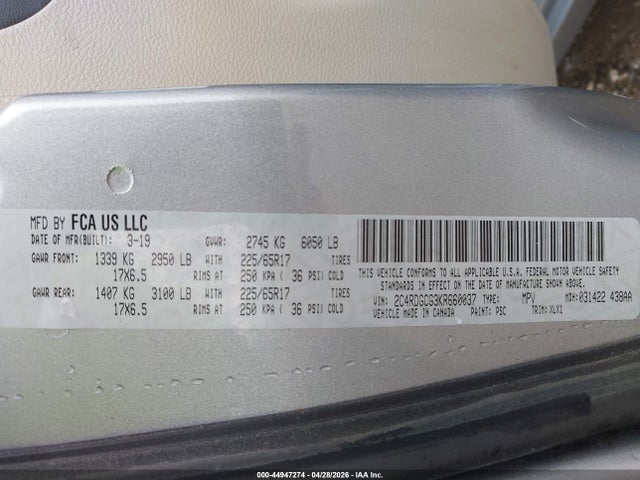 Dodge Grand Caravan Sxt