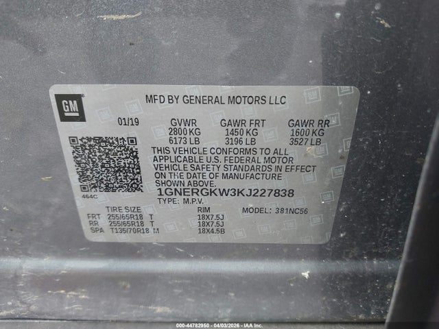 Chevrolet Traverse 1lt