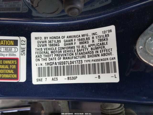 Honda Civic Lx