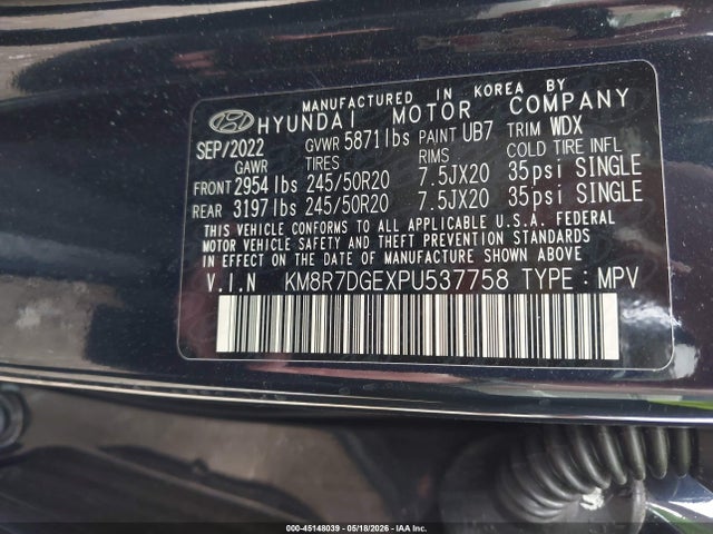 Hyundai PALISADE Calligraphy