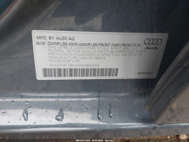 Audi A4 2.0t Premium