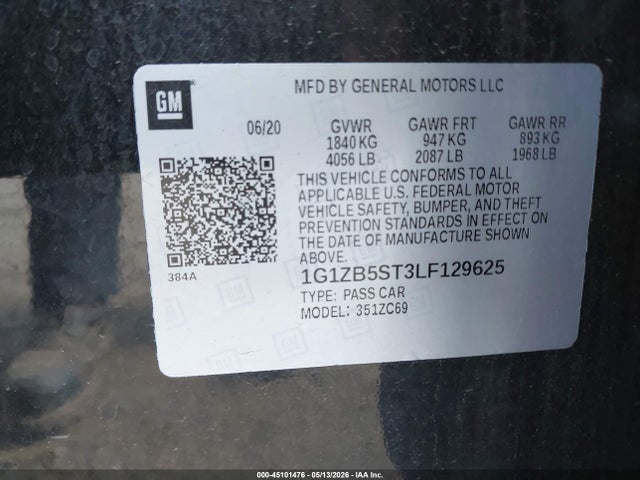 Chevrolet Malibu Fwd Ls