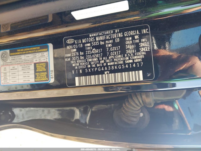 Kia Sorento 2.4l L