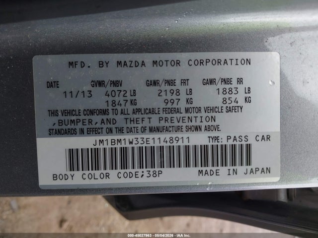 Mazda Mazda3 S Grand Touring