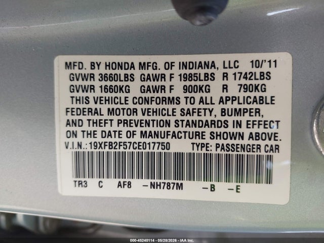 Honda Civic Lx