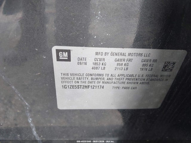 Chevrolet Malibu 1lt
