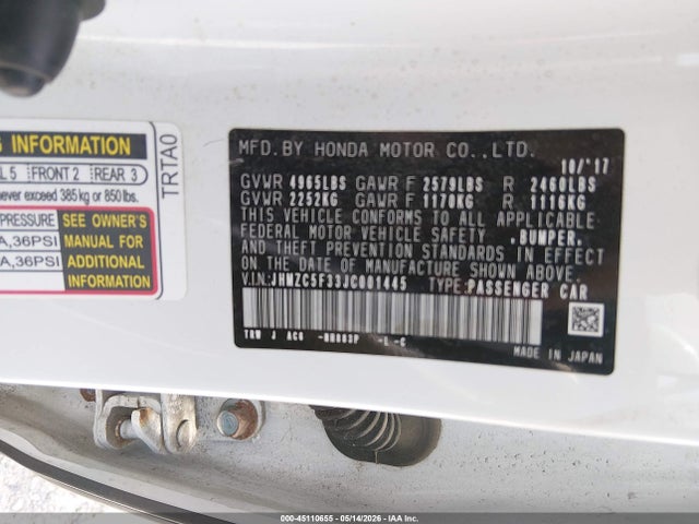 Honda Clarity Plug-In Hybrid Touring