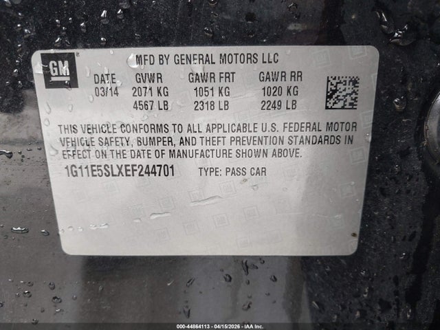 Chevrolet Malibu 2lt