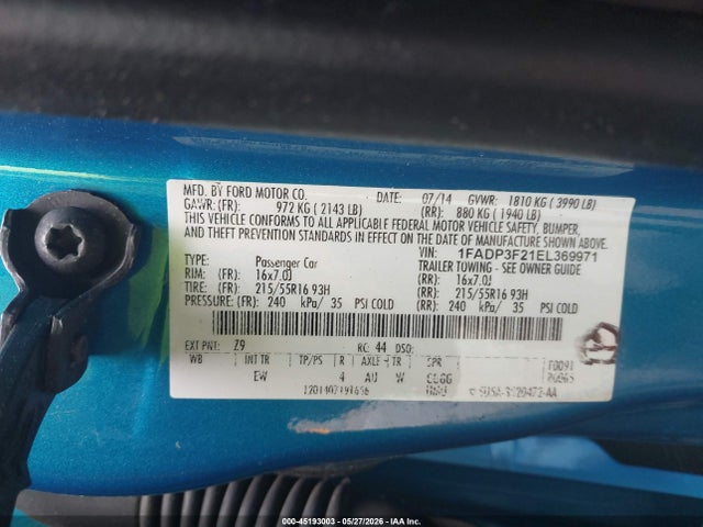 Ford Focus Se