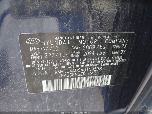 Hyundai ELANTRA Gls