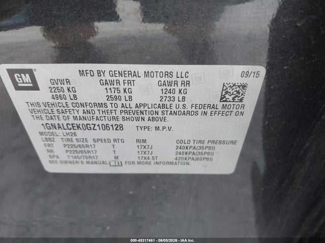 Chevrolet Equinox Lt