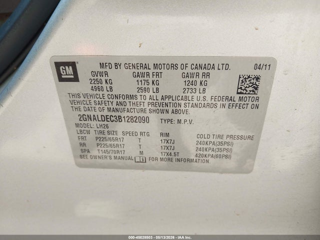 Chevrolet Equinox 1lt